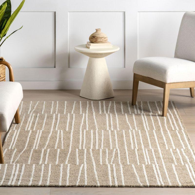 Nuloom Tavianna Contemporary Striped Area Rug