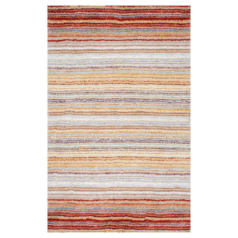 Drey Ombre Shag Area Rug - nuLOOM