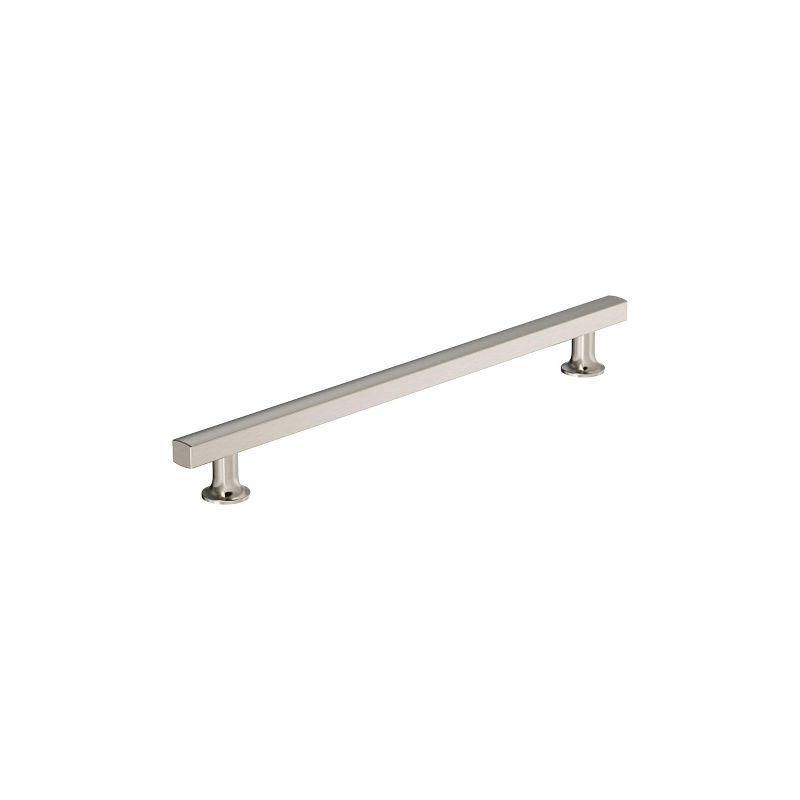 Satin Nickel 10-1/16 Inch Modern Cabinet Pull