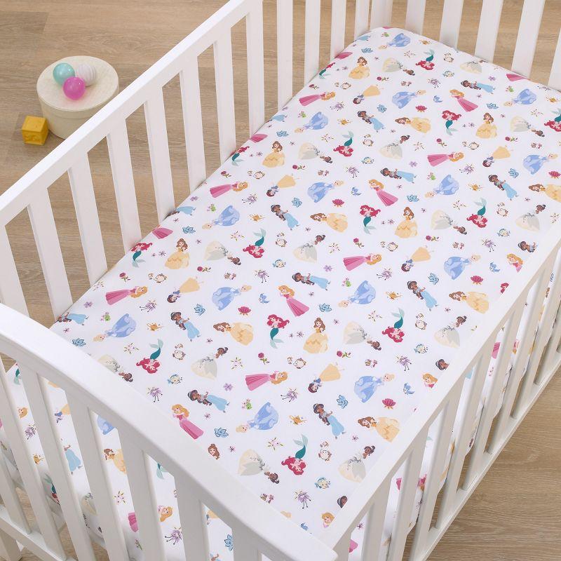 Nojo Princess Fitted Crib Sheet