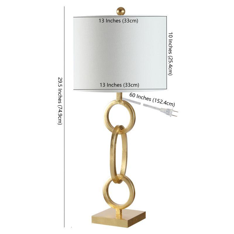 Alaia Iron Table Lamp - Gold - Safavieh.