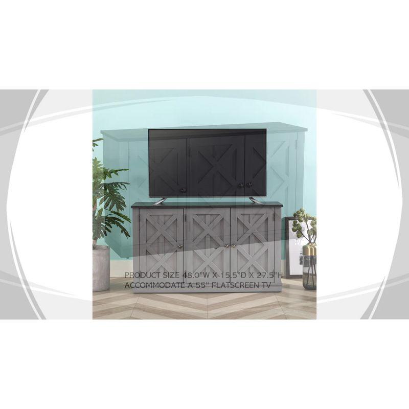 Home Essentials 48" TV Stand for TVs up to 55" Gray