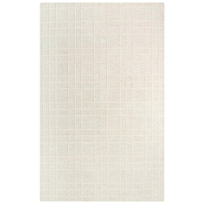 Alora Decor 7'9"x9'9" Lofton Rectangle Area Rug Ivory