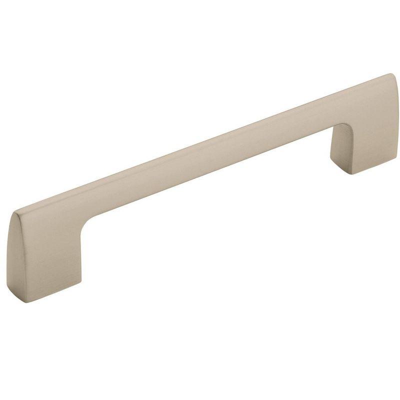 Satin Nickel Brushed Bar Cabinet Drawer Pull 5-1/16"