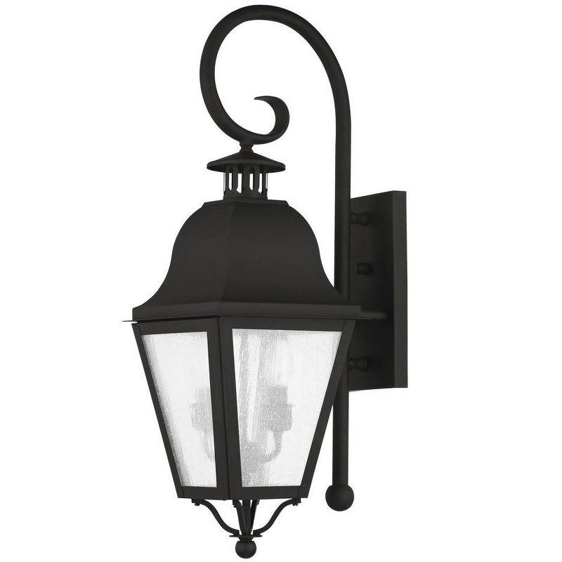 Livex Lighting Amwell 2 - Light Wall Light in  Black