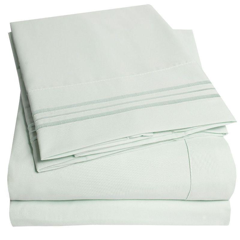 Mint Queen Ultra Soft 4-Piece Microfiber Sheet Set