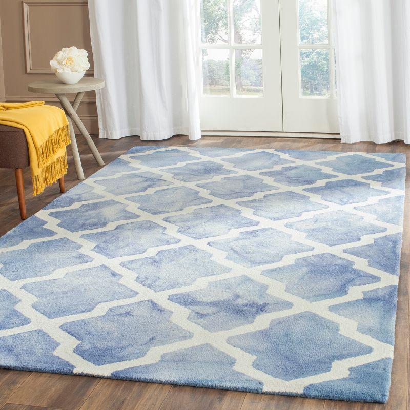 Ivory Elegance 36" Hand-Tufted Wool Rectangular Rug