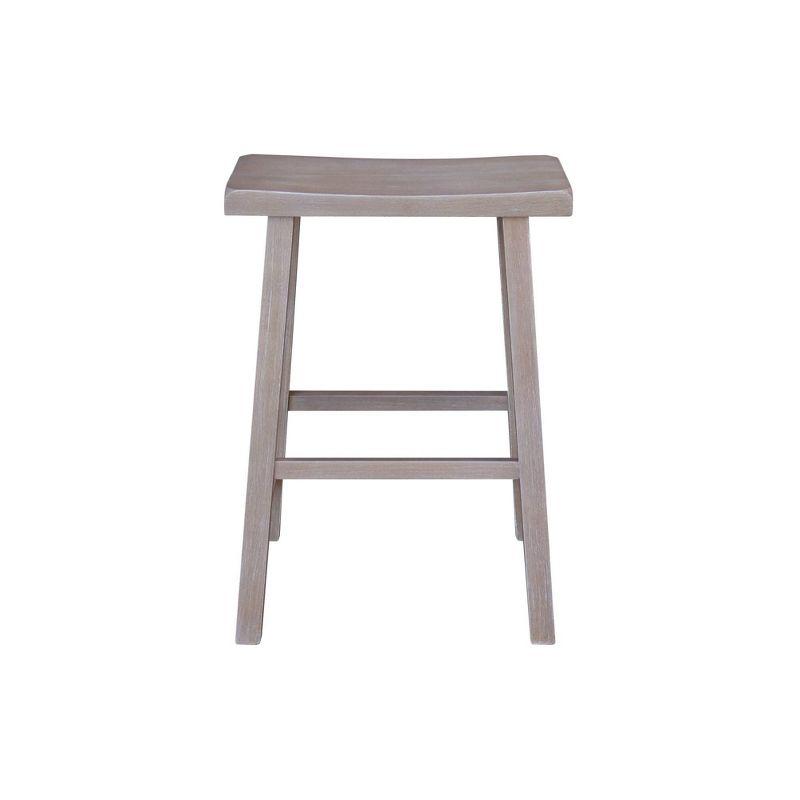 Davis Saddle Seat Counter Height Stool - International Concepts