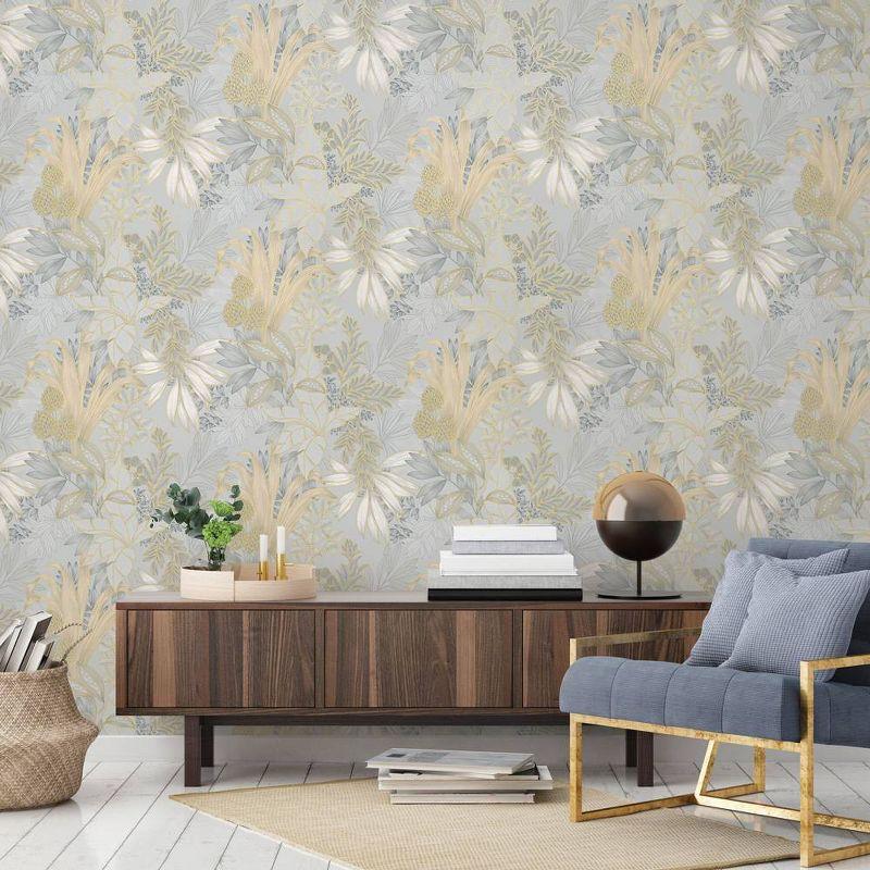 Tempaper Coniferous Floral Non Pasted Wallpaper