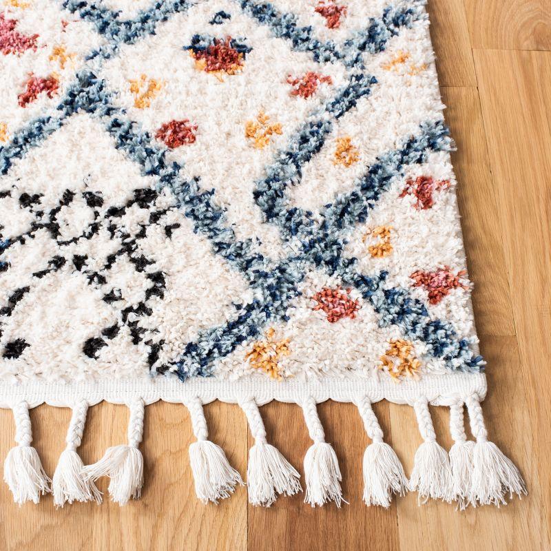 Morocco MRC921 Power Loomed Area Rug - Ivory/Multi - 3'x3' - Safavieh.