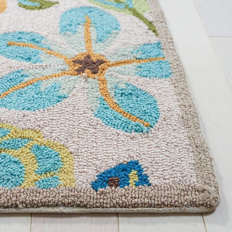 Four Seasons FRS429 Hand Hooked Area Rug  - Safavieh