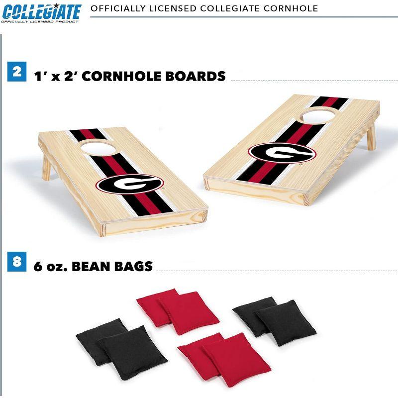 NCAA Georgia Bulldogs 1'x2' Wood Cornhole Set