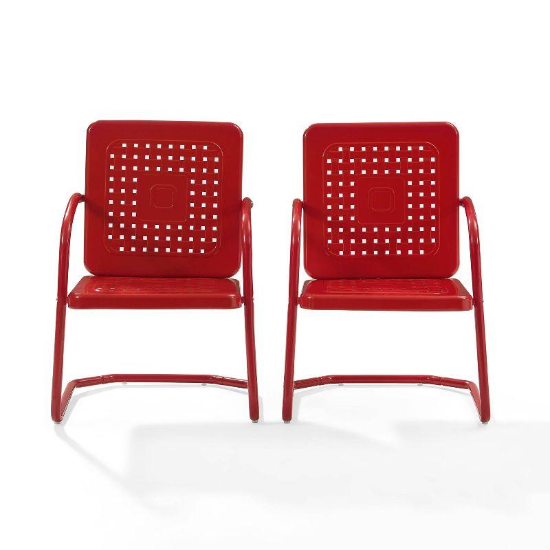 2pk Bates Outdoor Steel Arm Chairs - Crosley