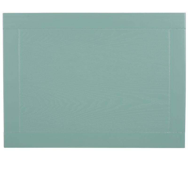 Candace Cross Back End Table - AMH6523E - Dusty Green - Safavieh Couture