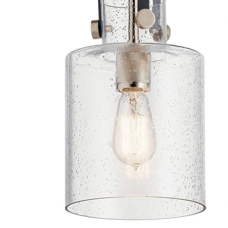 Kitner™ 7" 1 Light Pendant Natural Brass