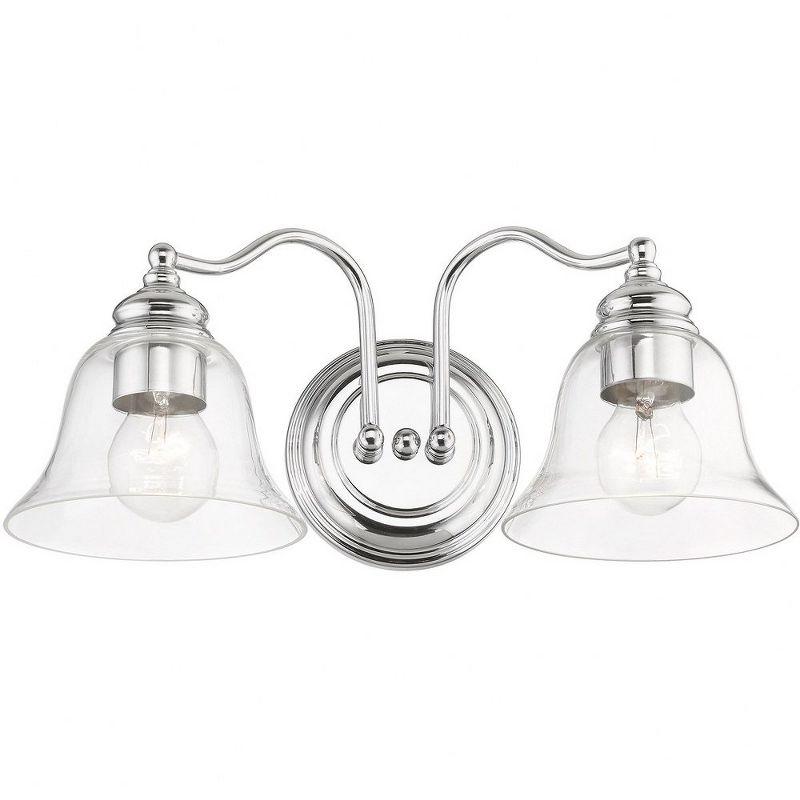 Livex Lighting Moreland 2 - Light Vanity in  Polished Chrome