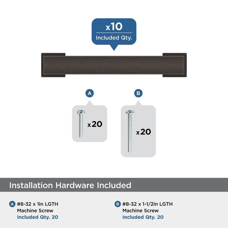 Bridgeport 3" Center Handle Pull Multipack