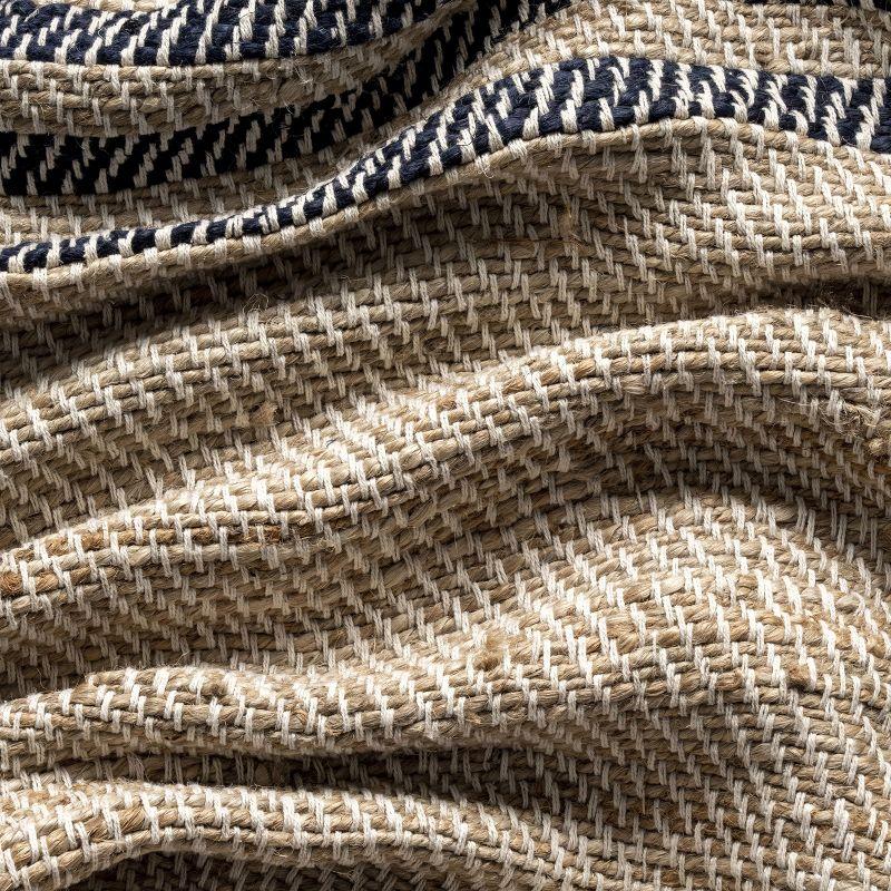 Lauren Liess x Rugs USA Meadow Striped Jute Area Rug