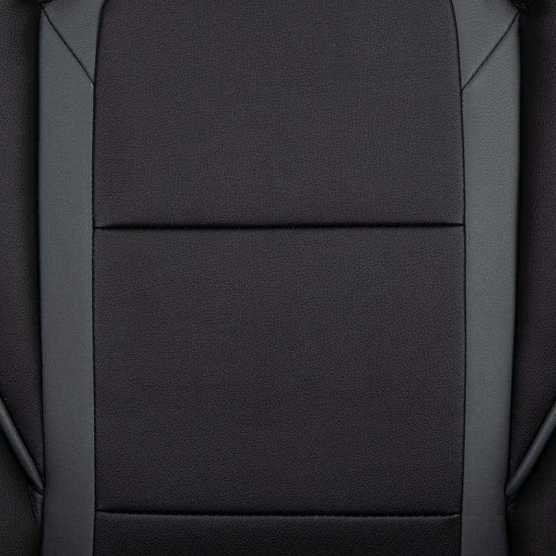 Flash Furniture Black Gaming Desk with Cup Holder/Headphone Hook/Monitor Stand & Black Reclining Back/Arms Gaming Chair with Footrest