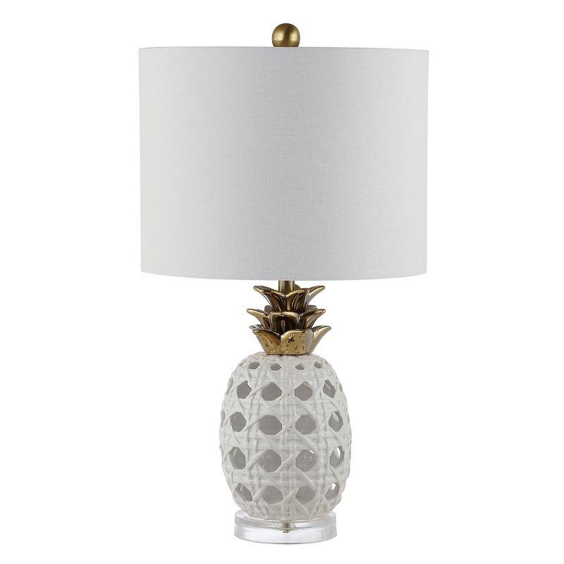 Sonny Table Lamp - 24 Inch Height - TBL4357 - White - Safavieh