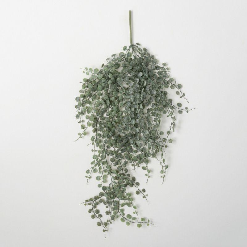 Sullivans Artificial Dusty Mini Leaf Vine 39.5"H