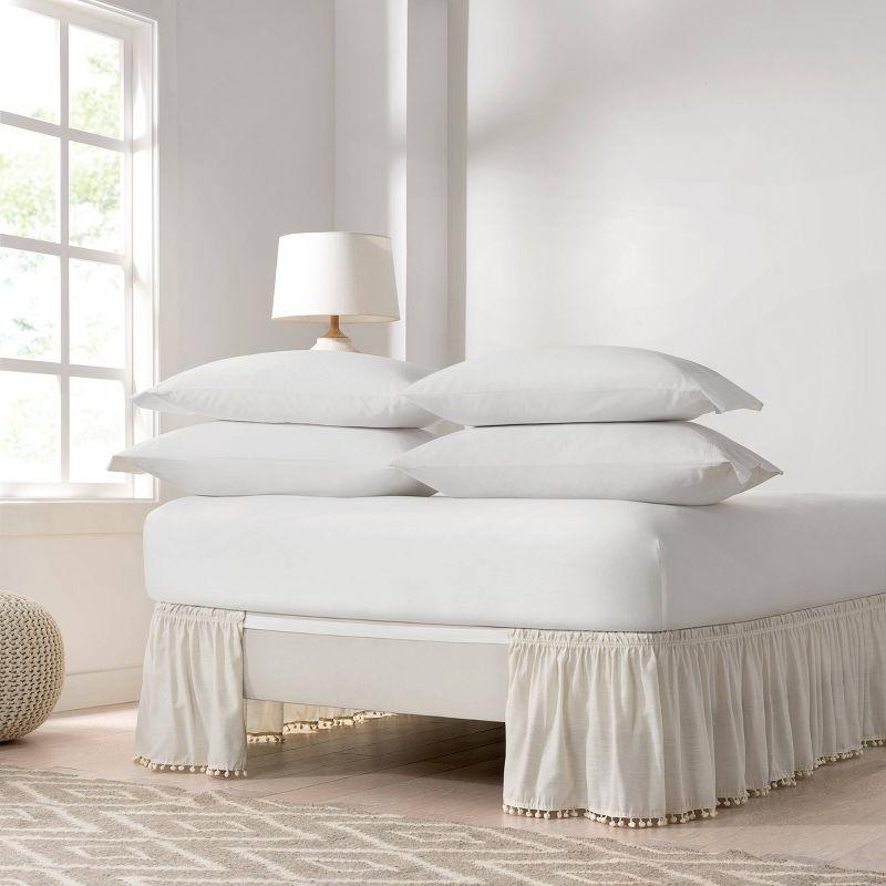 Ruffled Wrap Around Bed Skirt