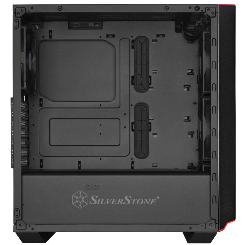 SilverStone Technology SST-PM02B-G (black + tempered glass window)