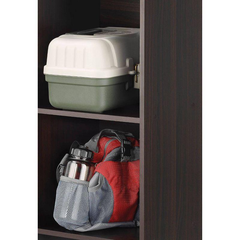 Whitmor 3 Section Cube Organizer Brown