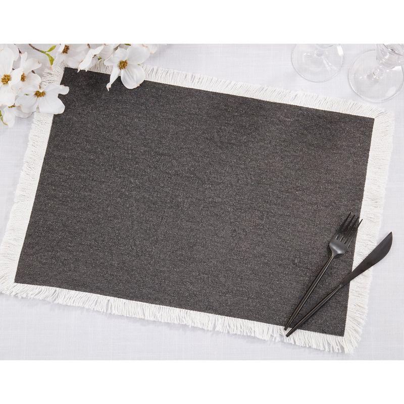 4 Piece Cotton Placemat Set (Set of 4)