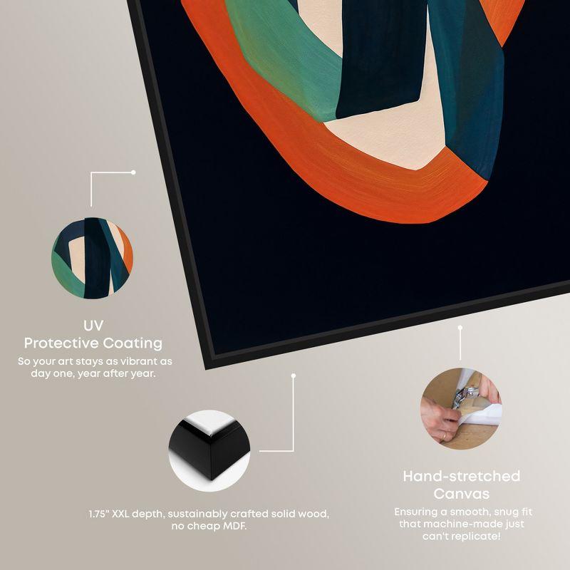 Art Remedy Distortion In Typefaces Abstract Shapes Trendy Wall Art by Art Remedy