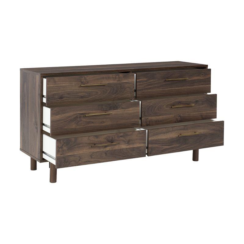 Millwood Pines Dudzik 59'' W 6 - Drawer Dresser