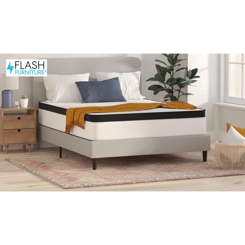 Capri 12" Full Extra Firm Hybrid Pocket Spring Mattress