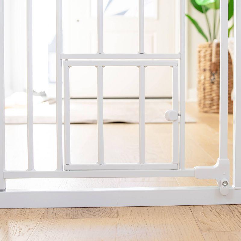 Carlson Pet Products Metal Pressure Mounted Pet Gate With Door