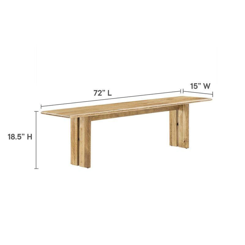 Modway Modway Amistad Wood Bench