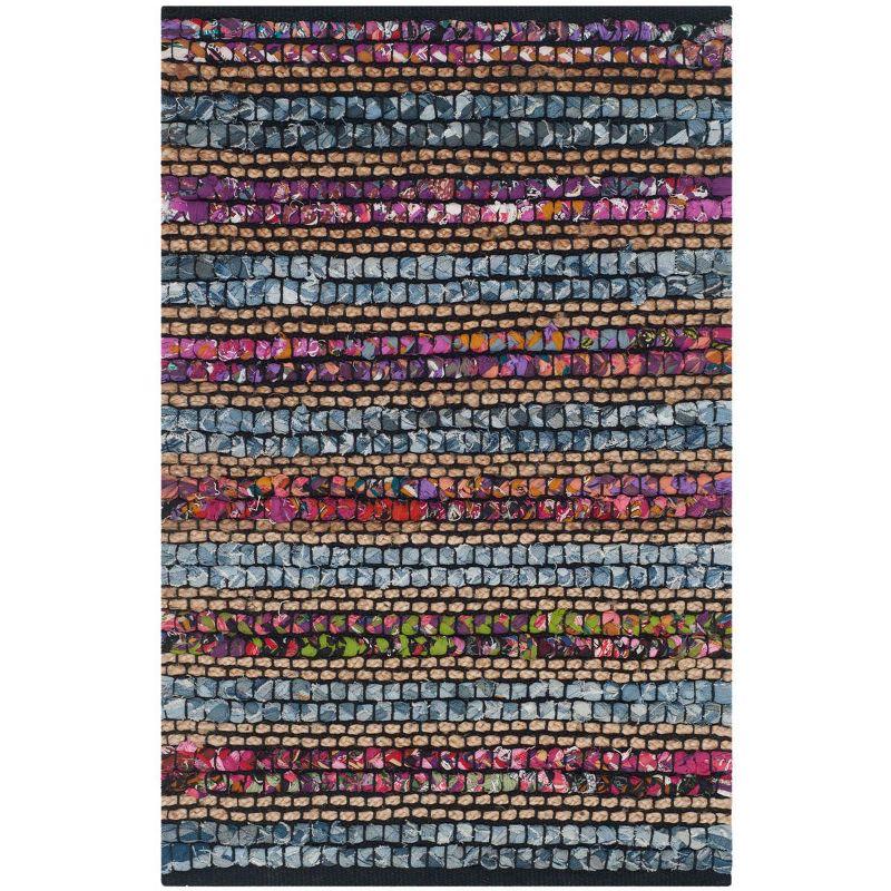 Cape Cod CAP361 Hand Woven Accent Rug - Blue/Multi - 2'x3' - Safavieh.