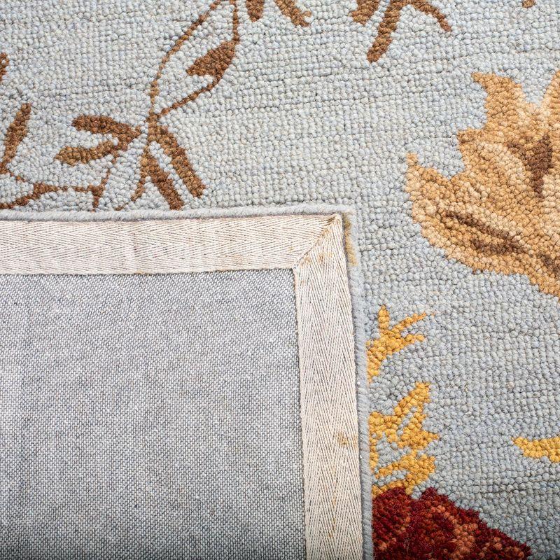 Blossom BLM919 Hand Hooked Indoor Area Rug - Blue/Multi - 8'x10' - Safavieh