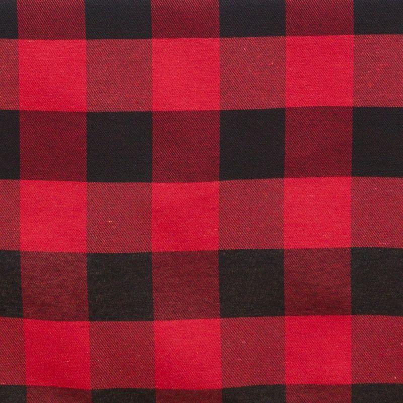 Saro Lifestyle Buffalo Plaid Cotton Blend Tablecloth