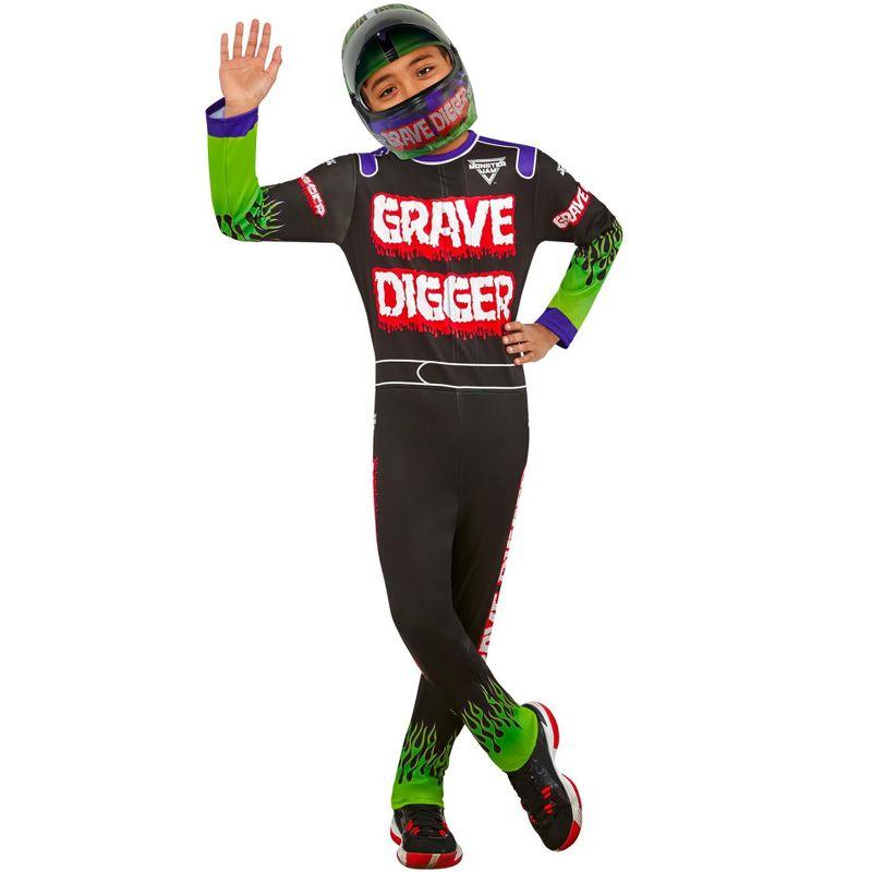 Rubies Monster Jam Grave Digger Boy's Costume Large