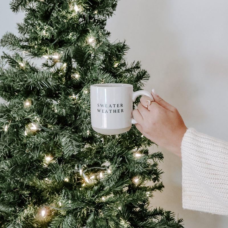 Sweet Water Decor Sweater Weather Stoneware Coffee Mug -14oz