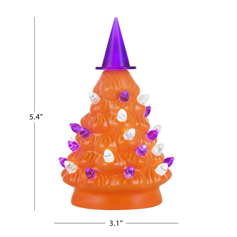 Mr. Halloween Mini Halloween Trees - Orange