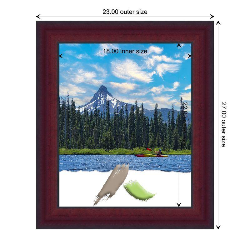 Amanti Art Canterbury Cherry Wood Picture Frame