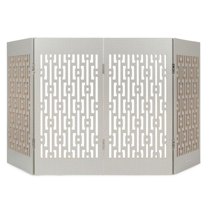 Tucker Murphy Pet™ Delgado Wood Free Standing Pet Gate
