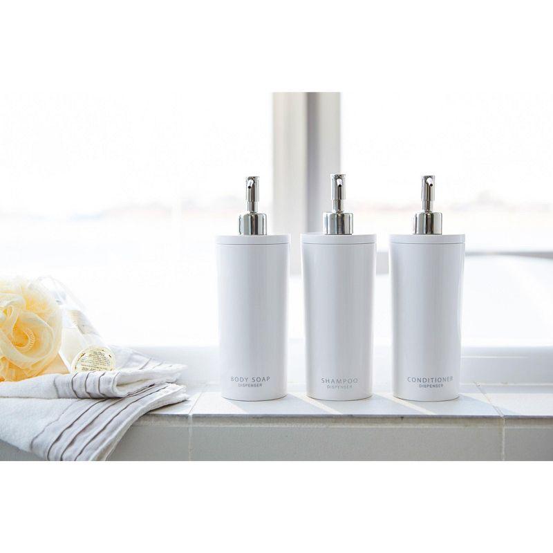 Tower Yamazaki Home Shampoo Dispenser, Contemporary Bottle Pump For Shower, Shampoo, 16.9 fluid oz.