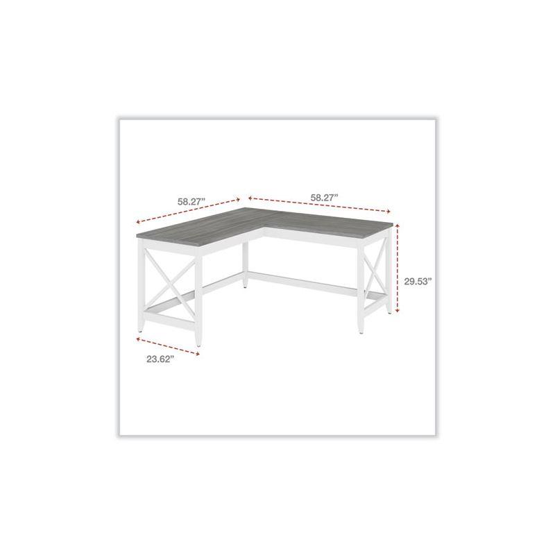 Workspace by Alera® L-Shaped Writing Desk