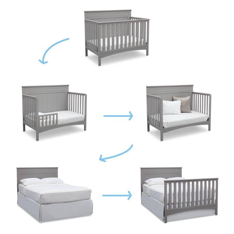 Delta Children Fancy 4-in-1 Convertible Crib