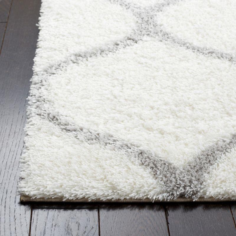 Red Barrel Studio® Tahoe Shag Performance Geometric Rug
