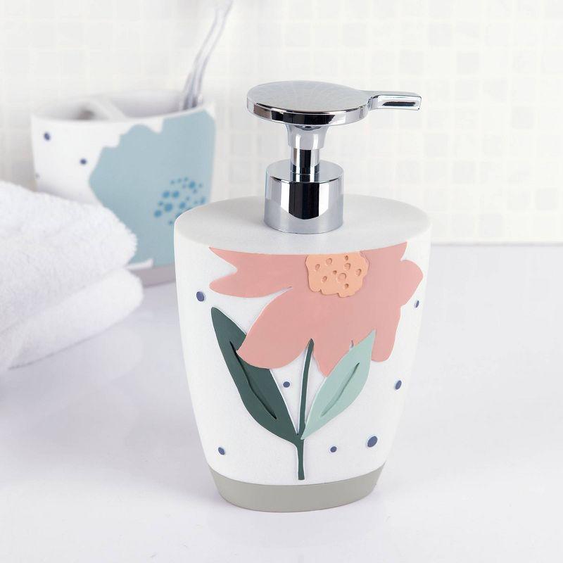 3pc Summer Flower Kids' Bathroom Accessories Set - Allure Home Creations