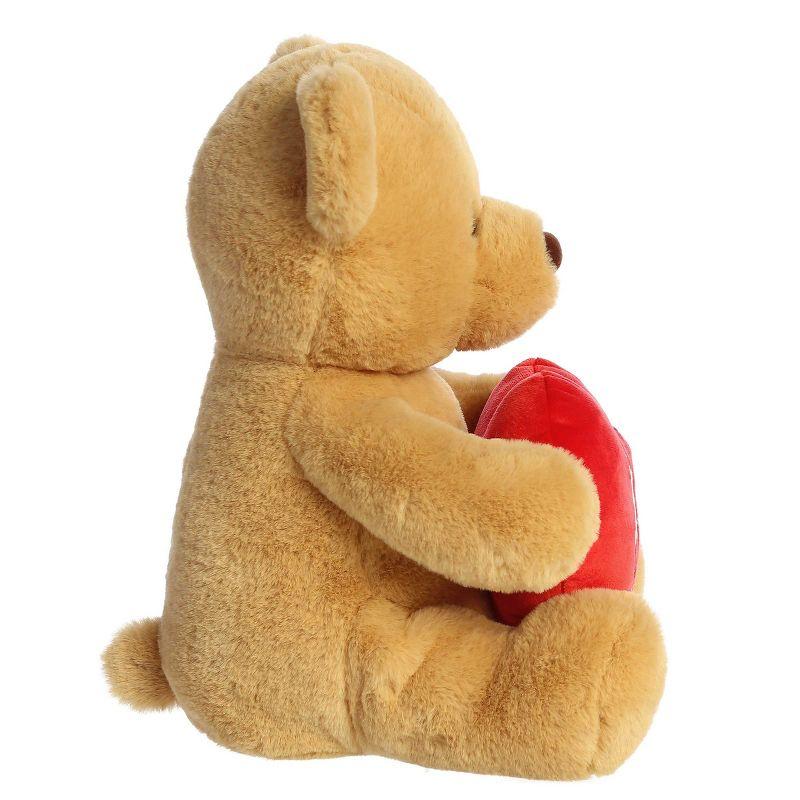 Aurora Valentines 15" Xoxo Bear Brown Stuffed Animal
