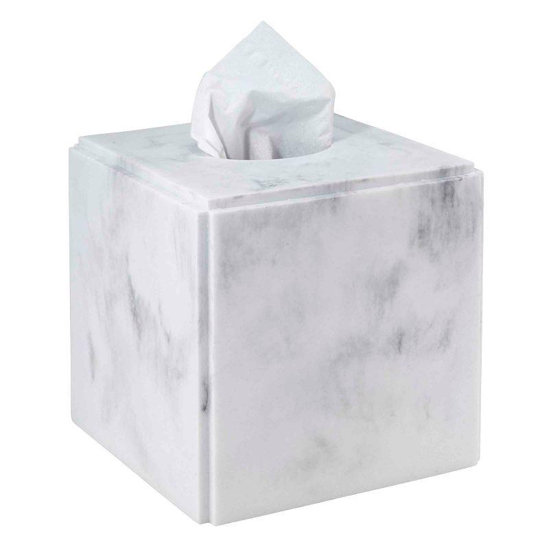 Catania Marble Design Resin Tissue Box Cover