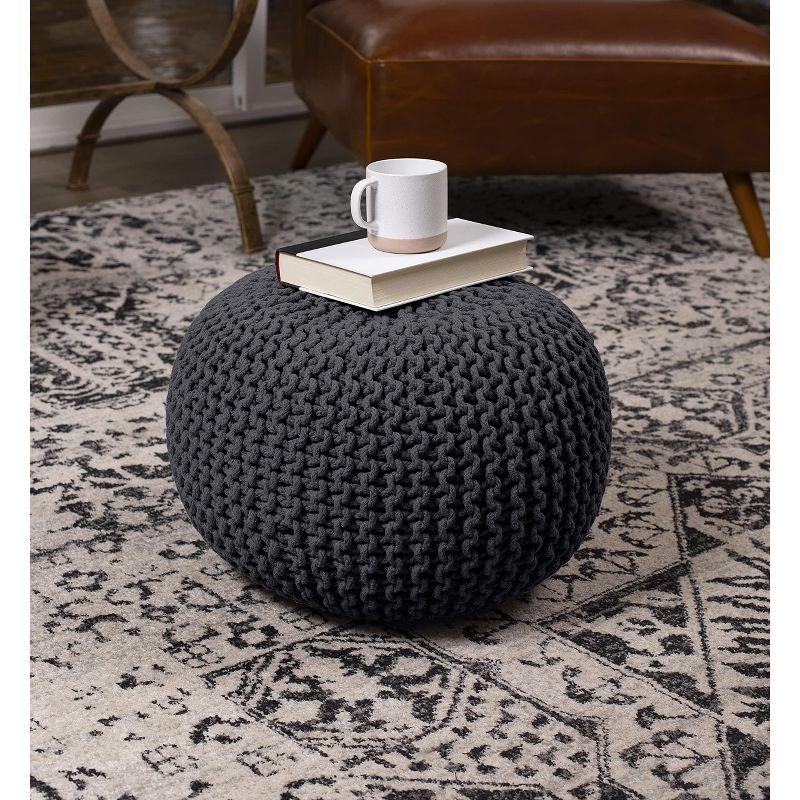 Upholstered Pouf